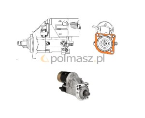 Rozrusznik CAT 416 426 436 TH62 1430538 143-0538