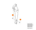 205-70-73180 Tuleja ramienia PC PW 70x85x67