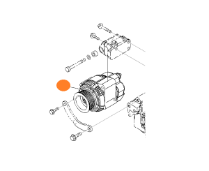Alternator Komatsu PC290 