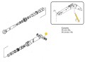 707-76-70110 Tuleja Komatsu PC200 70x85x86