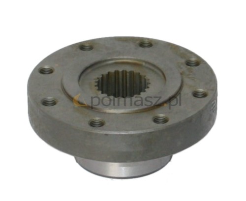 Flansza wału do maszyn budowlanych Kramer, Komatsu, New Holland, Hydrema, w tym do koparko-ładowarek Komatsu WB97s-2. Część OEM Carraro. Numer części 83957805, CA0123399, 1000166481.